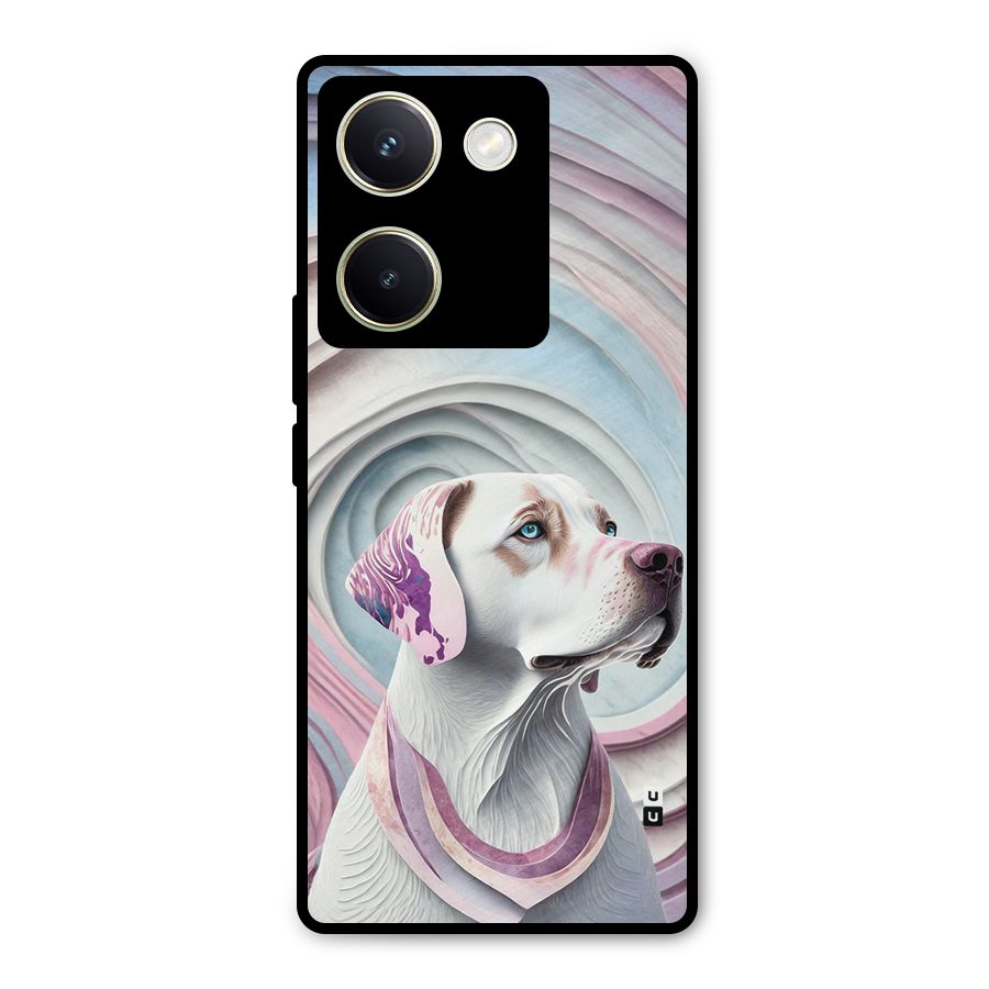 Eye Dog illustration Metal Back Case for Vivo Y200 Pro