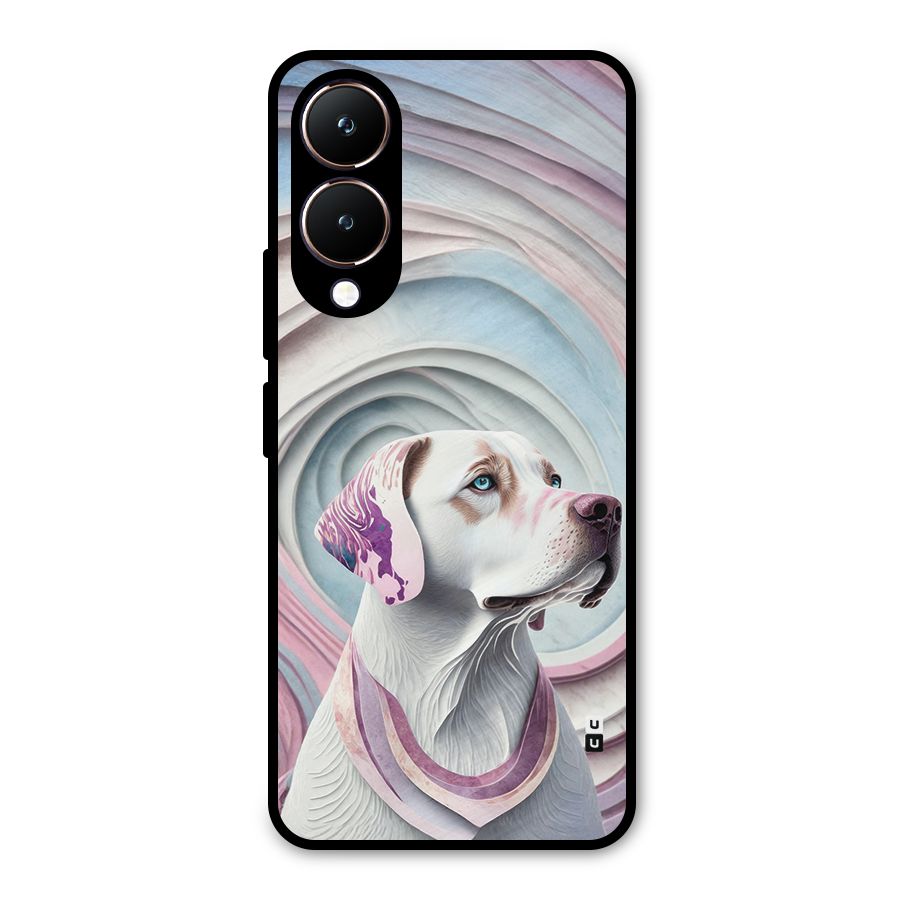 Eye Dog illustration Metal Back Case for Vivo Y28