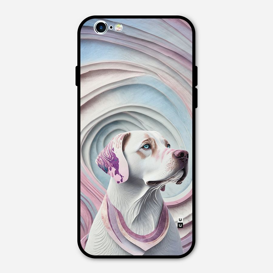 Eye Dog illustration Metal Back Case for iPhone 6 6s