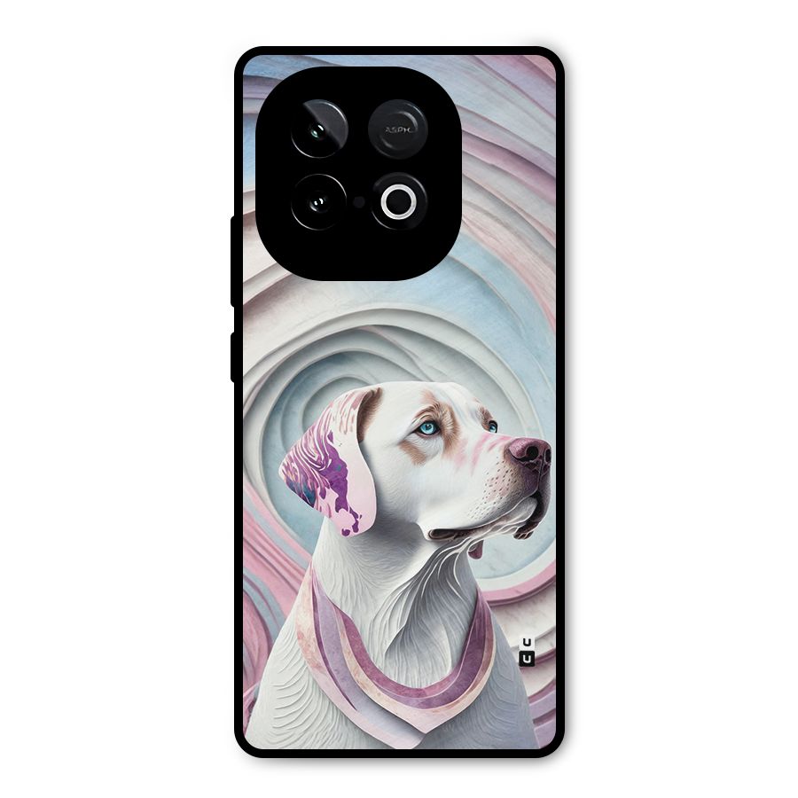 Eye Dog illustration Metal Back Case for iQOO Neo 10