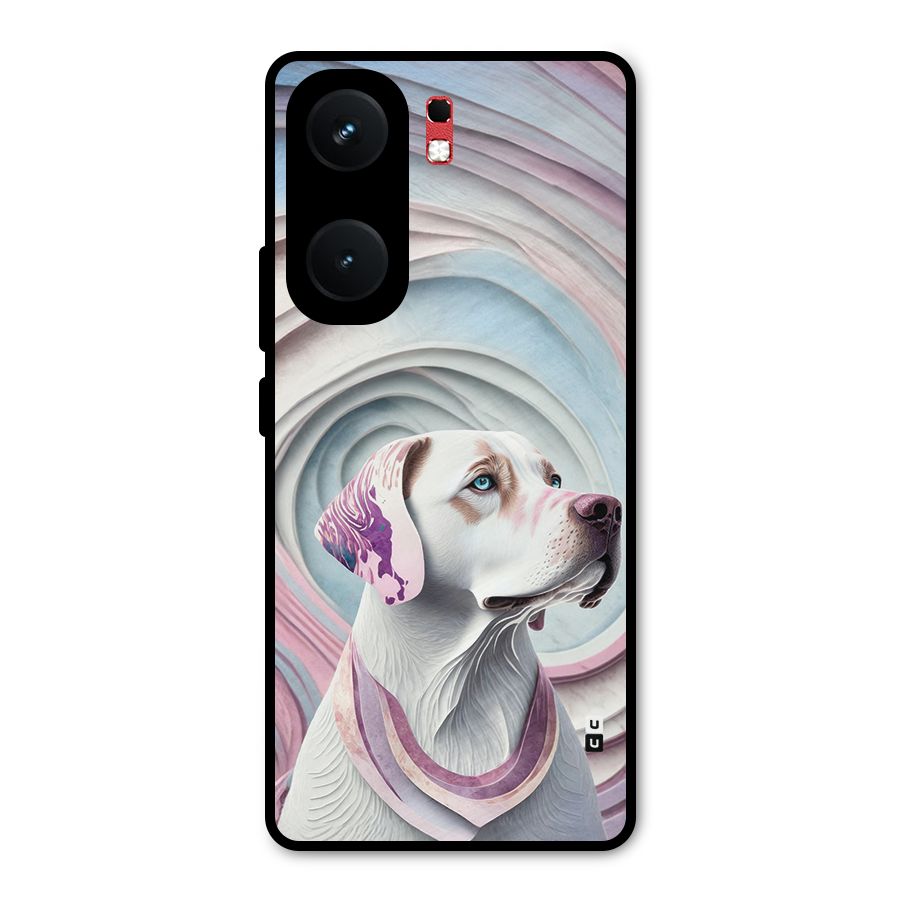 Eye Dog illustration Metal Back Case for iQOO Neo 9 Pro