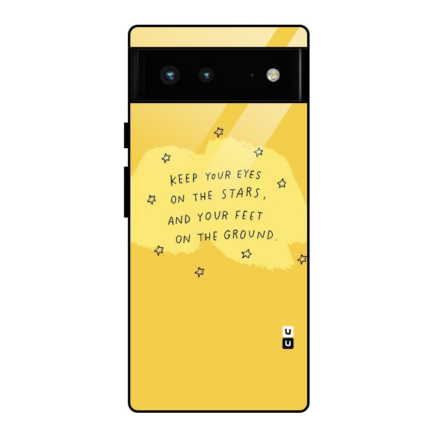 Eyes On Stars Glass Back Case for Google Pixel 6