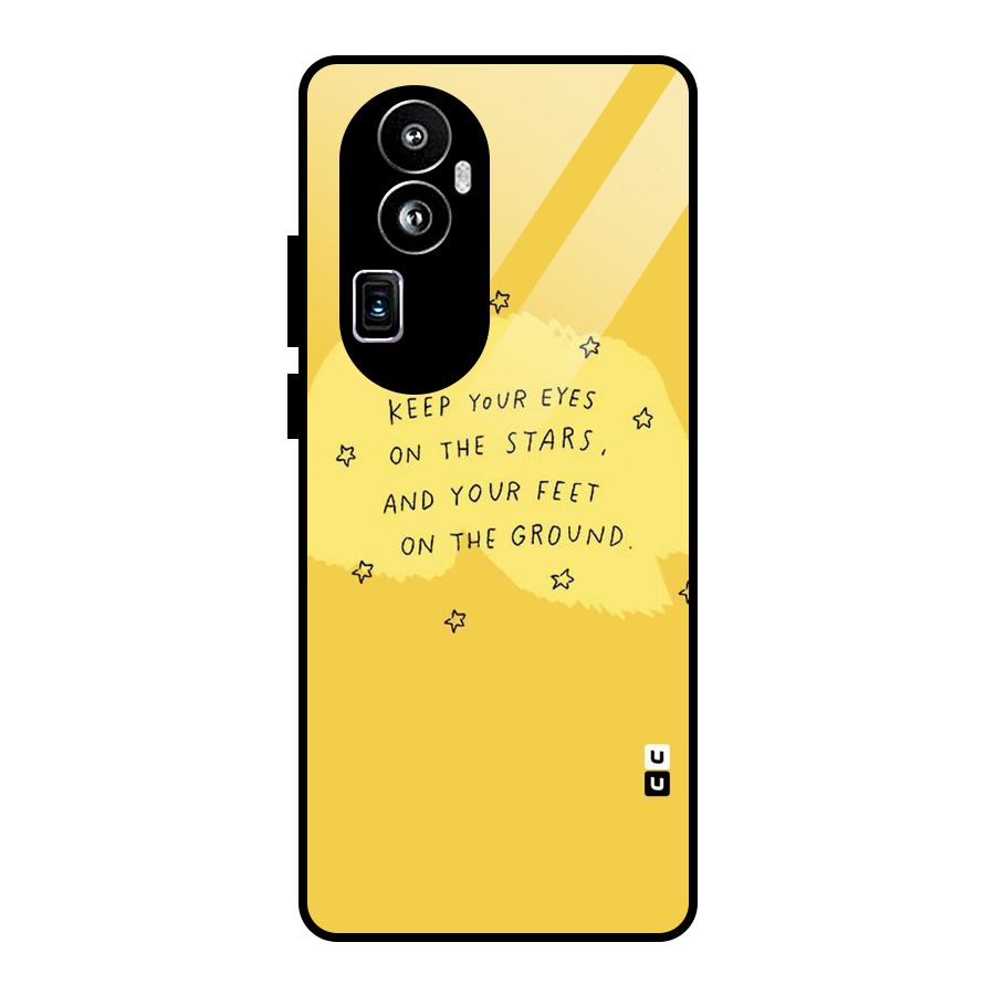 Eyes On Stars Glass Back Case for Oppo Reno10 Pro Plus
