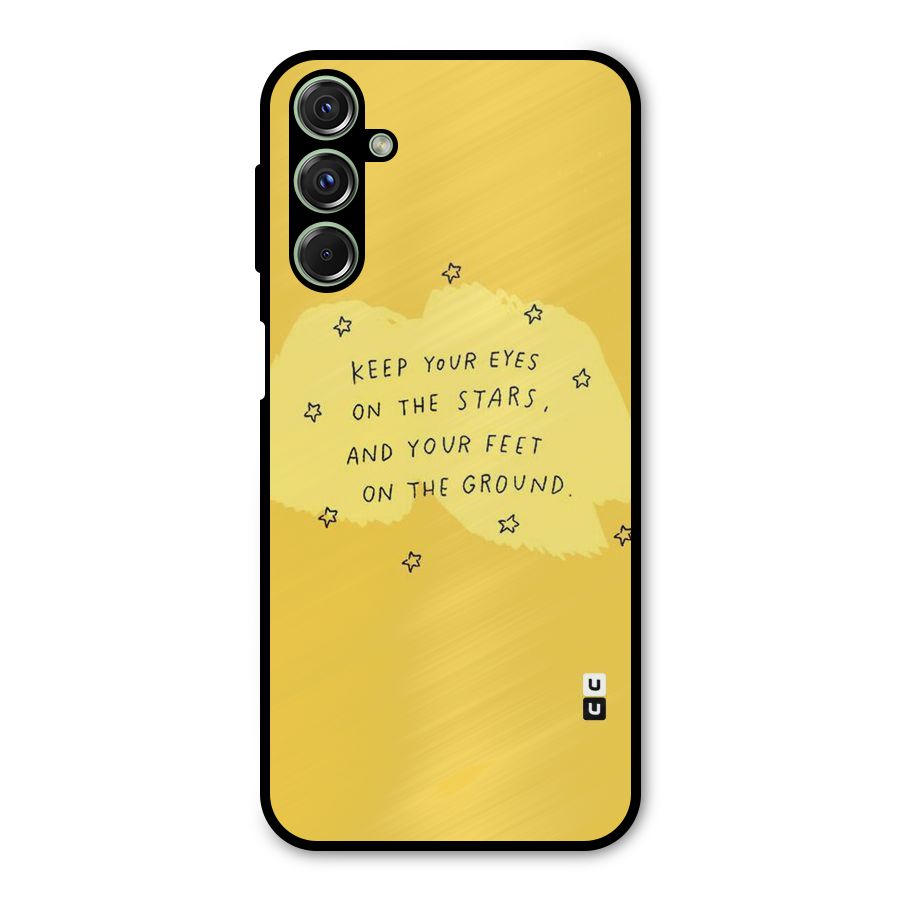 Eyes On Stars Metal Back Case for Galaxy M34