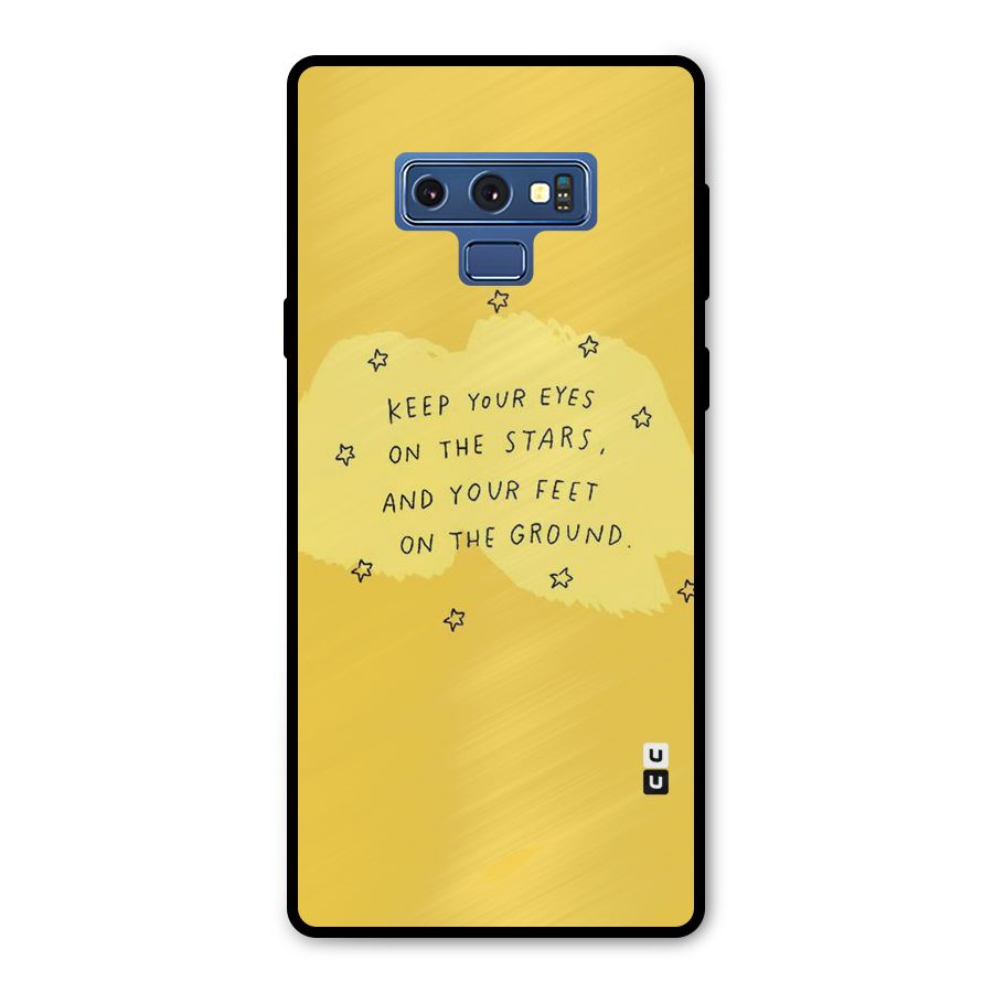 Eyes On Stars Metal Back Case for Galaxy Note 9