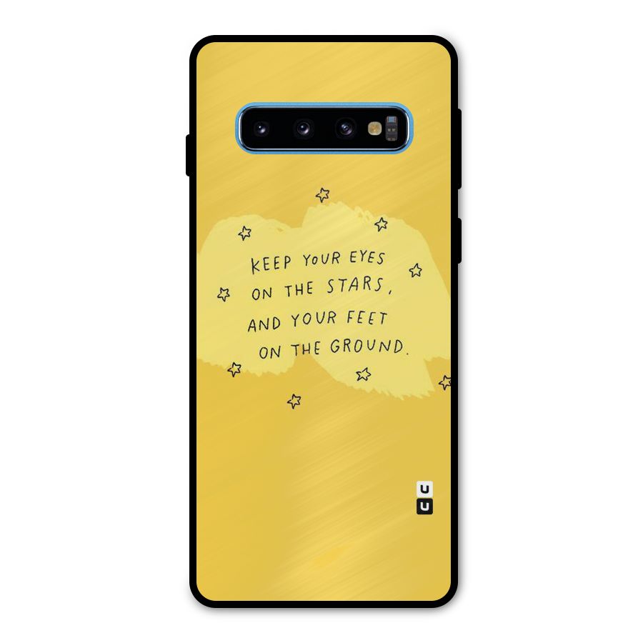 Eyes On Stars Metal Back Case for Galaxy S10