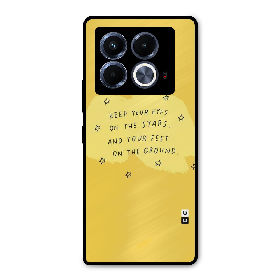 Eyes On Stars Metal Back Case for Infinix Note 40 5G