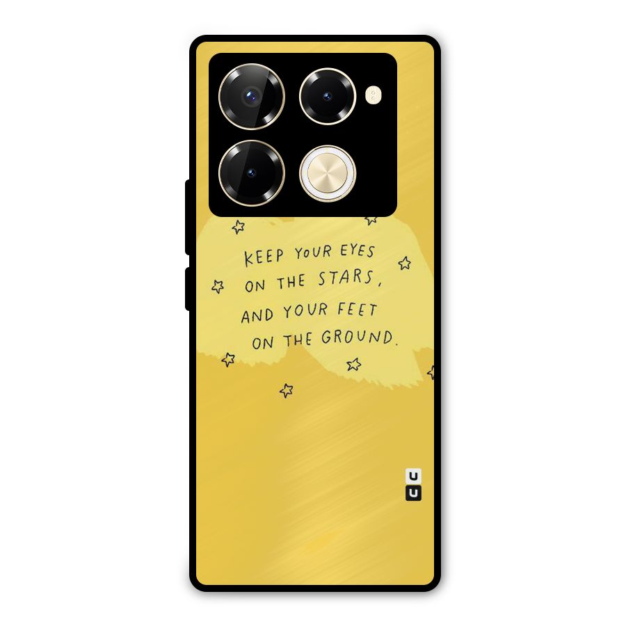 Eyes On Stars Metal Back Case for Infinix Note 40 Pro