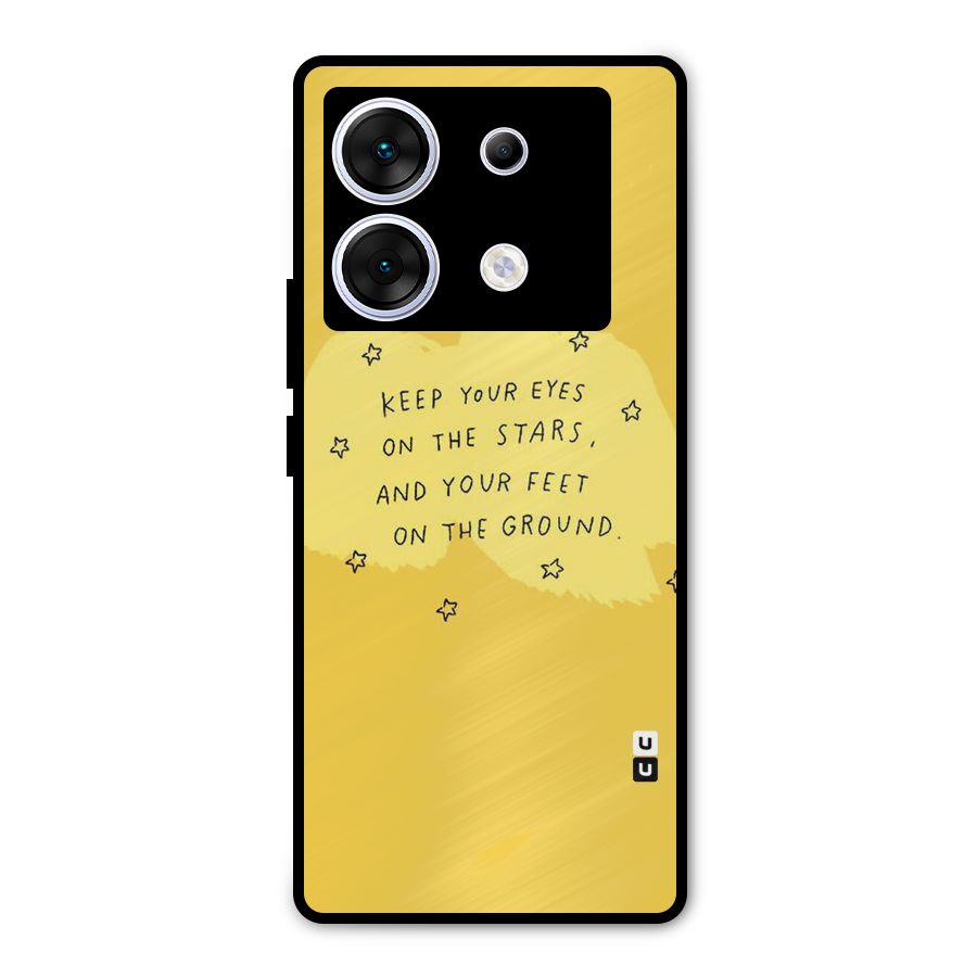 Eyes On Stars Metal Back Case for Infinix Zero 30 5G