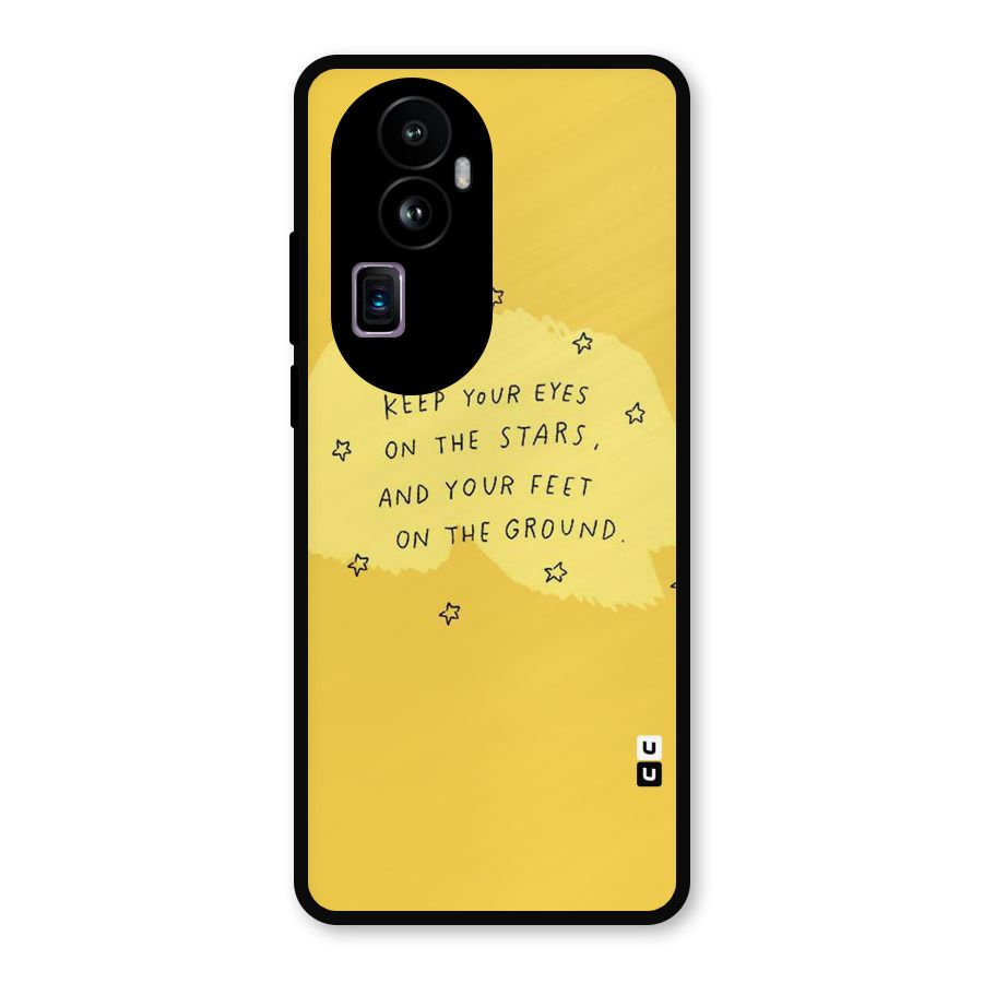 Eyes On Stars Metal Back Case for Oppo Reno10 Pro Plus