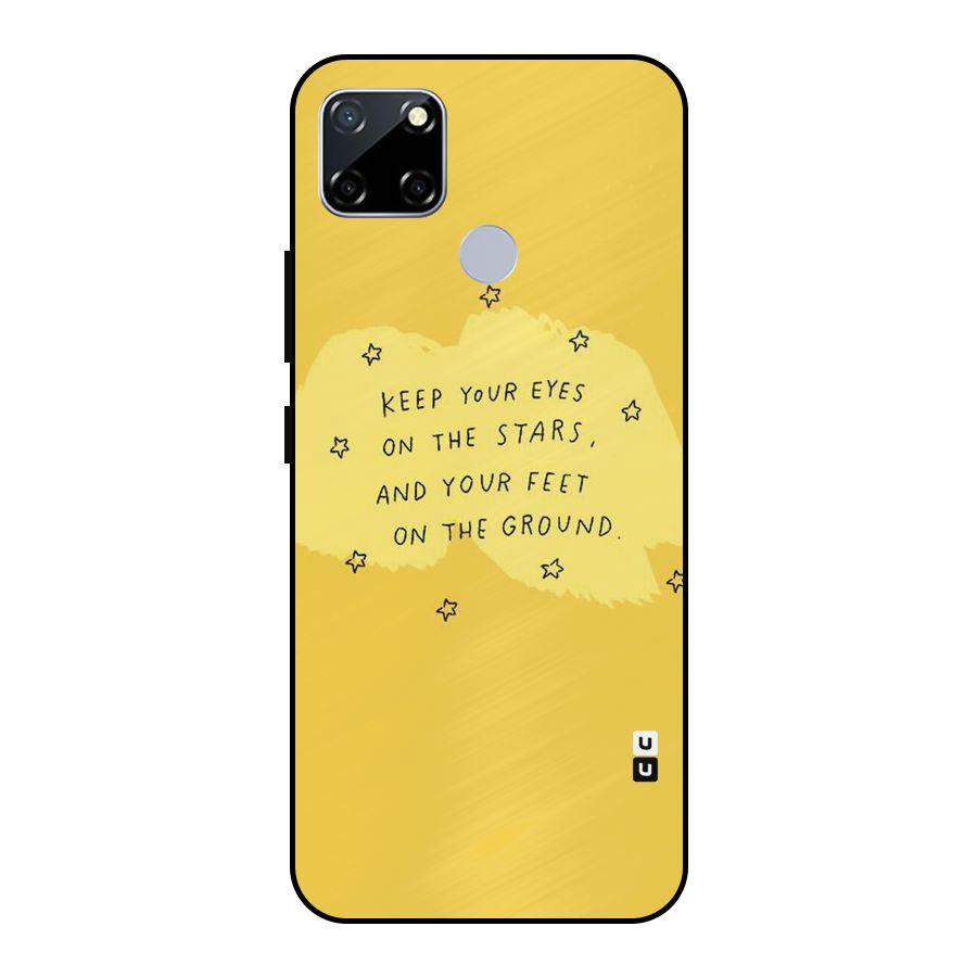 Eyes On Stars Metal Back Case for Realme Narzo 20