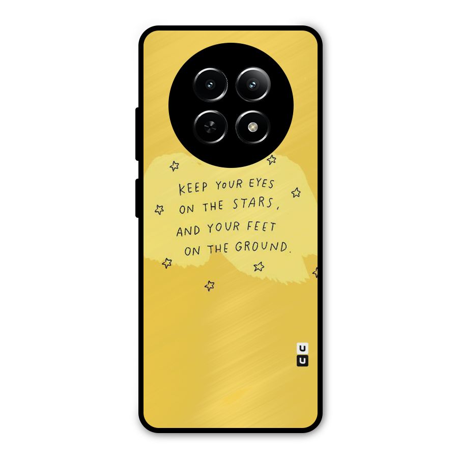 Eyes On Stars Metal Back Case for Realme Narzo N65