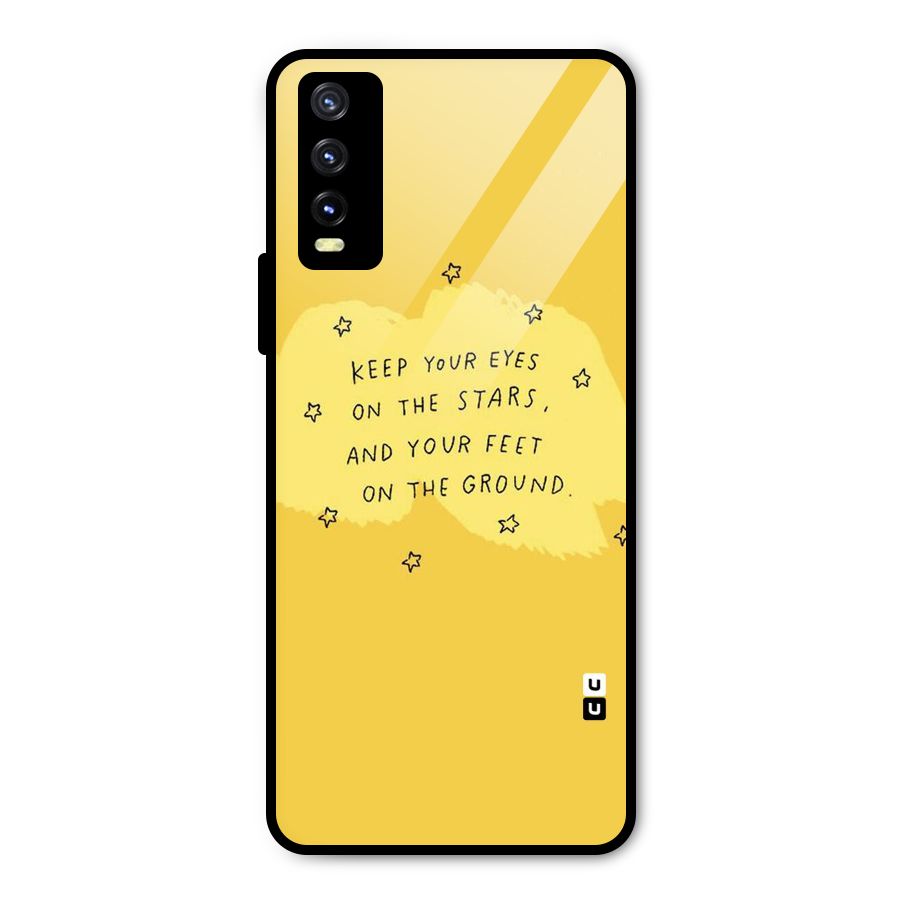 Eyes On Stars Metal Back Case for Vivo Y20g