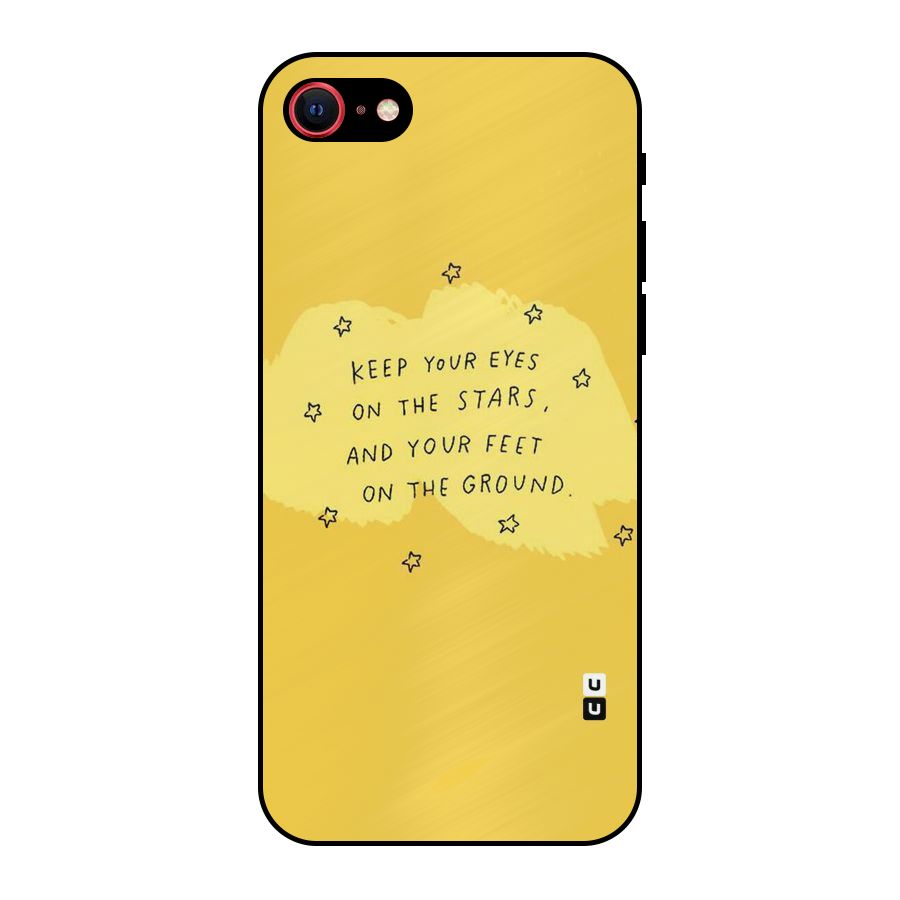 Eyes On Stars Metal Back Case for iPhone SE 2022