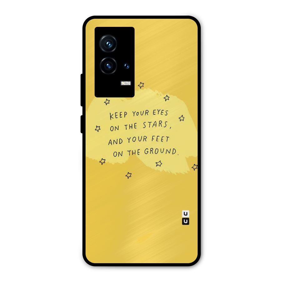 Eyes On Stars Metal Back Case for iQOO 9 5G