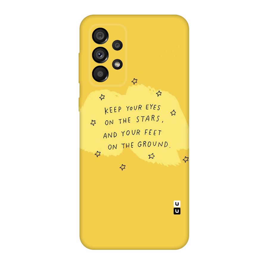 Eyes On Stars Original Polycarbonate Back Case for Galaxy A73 5G