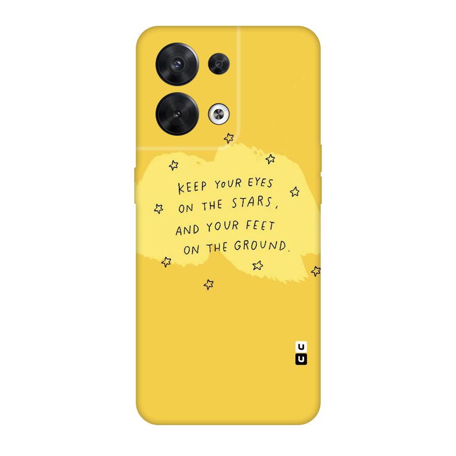 Eyes On Stars Original Polycarbonate Back Case for Oppo Reno8 5G