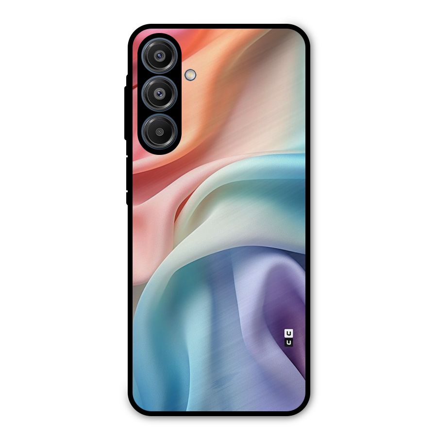 Fabric Pastel Metal Back Case for Galaxy A16 5G