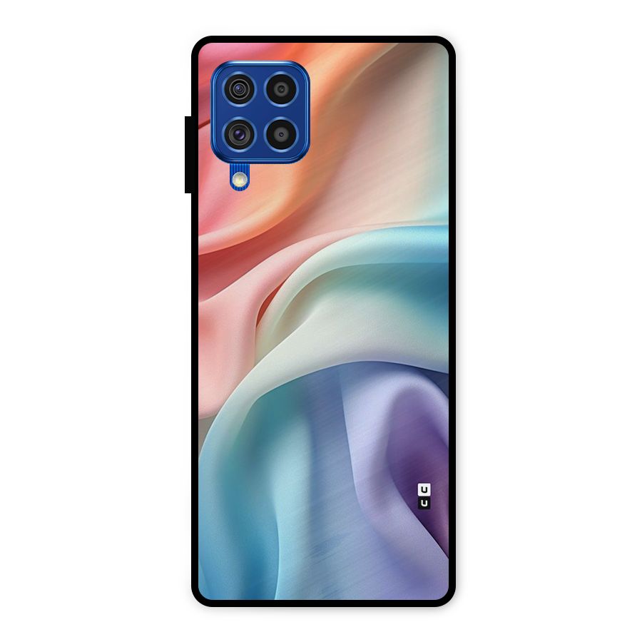 Fabric Pastel Metal Back Case for Galaxy F62