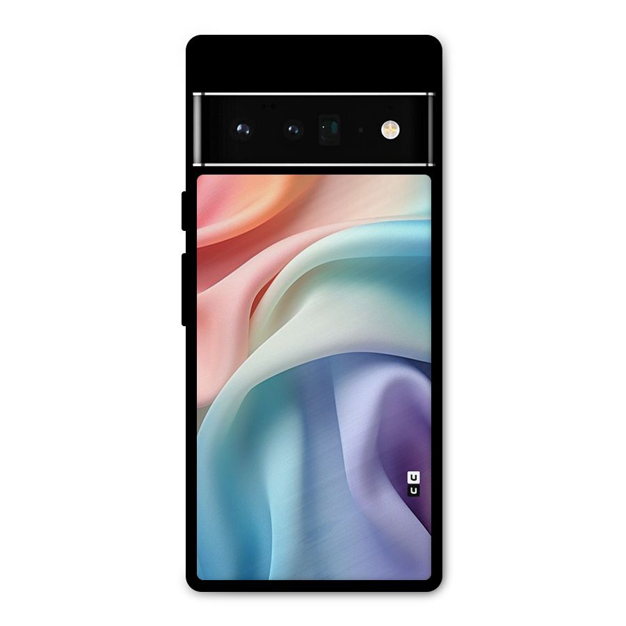 Fabric Pastel Metal Back Case for Google Pixel 6 Pro