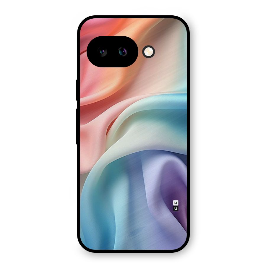 Fabric Pastel Metal Back Case for Google Pixel 9a
