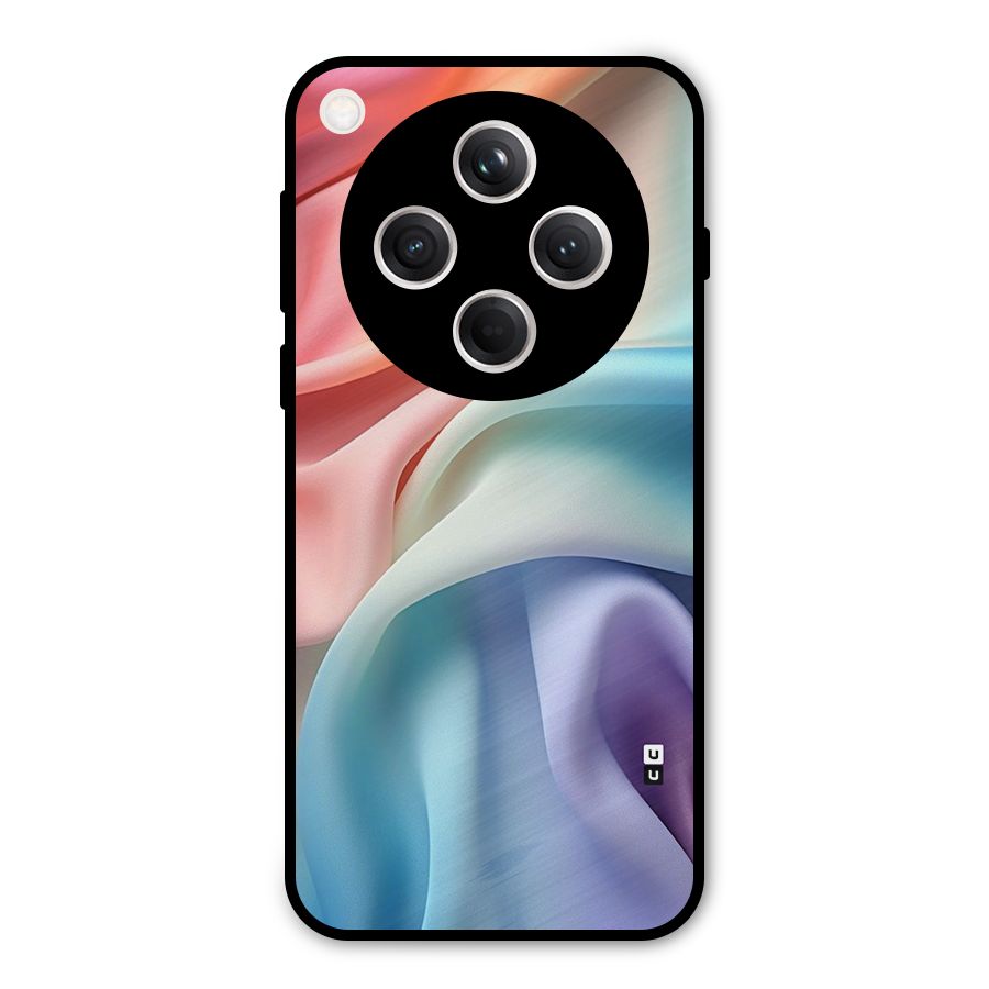 Fabric Pastel Metal Back Case for Oppo Find X8