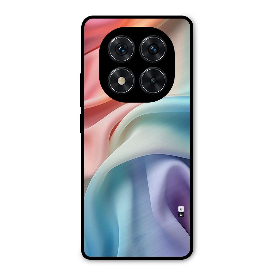 Fabric Pastel Metal Back Case for Poco X7