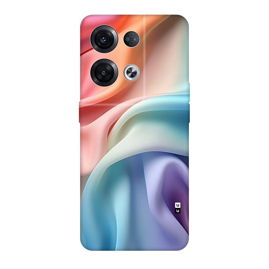 Fabric Pastel Original Polycarbonate Back Case for Oppo Reno8 Pro 5G
