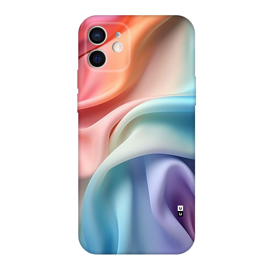 Fabric Pastel Original Polycarbonate Back Case for iPhone 12