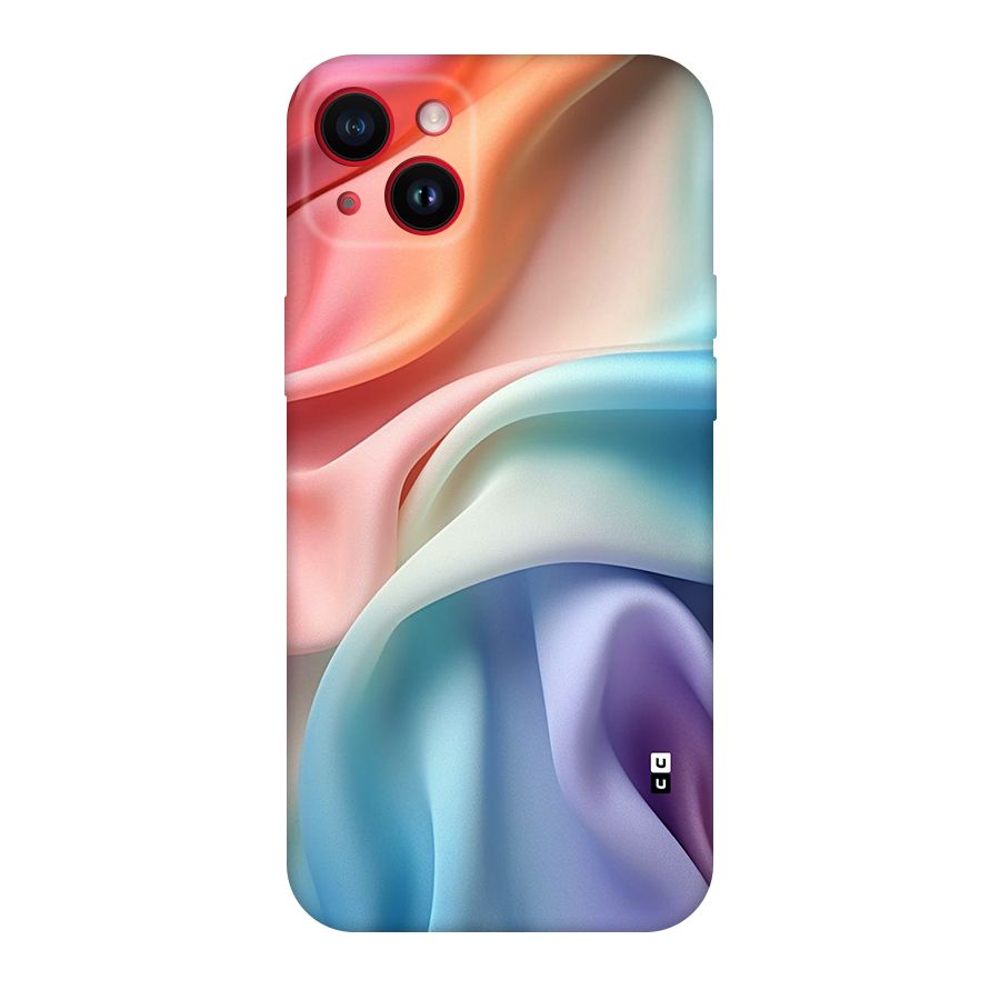 Fabric Pastel Original Polycarbonate Back Case for iPhone 14 Plus