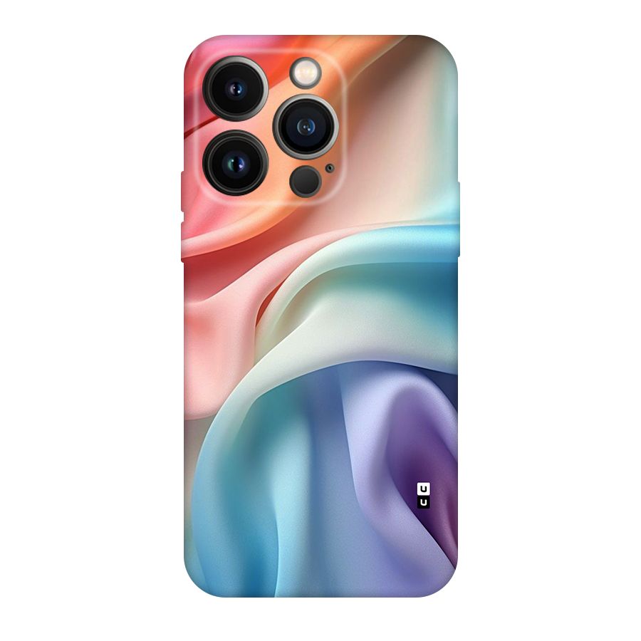 Fabric Pastel Original Polycarbonate Back Case for iPhone 14 Pro