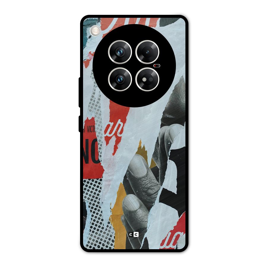 Fabulous Paper Cutout Metal Back Case for Infinix Zero 40 5G