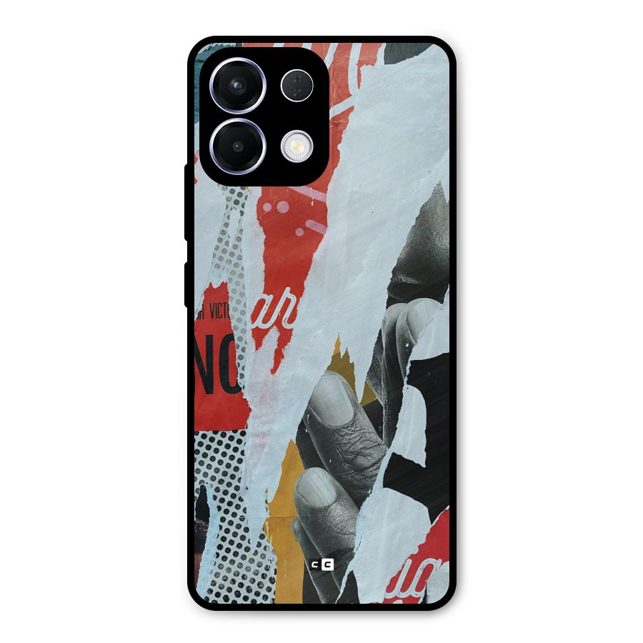 Fabulous Paper Cutout Metal Back Case for Oppo K13