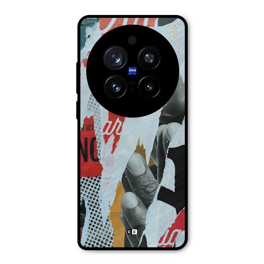 Fabulous Paper Cutout Metal Back Case for Vivo X200 Pro
