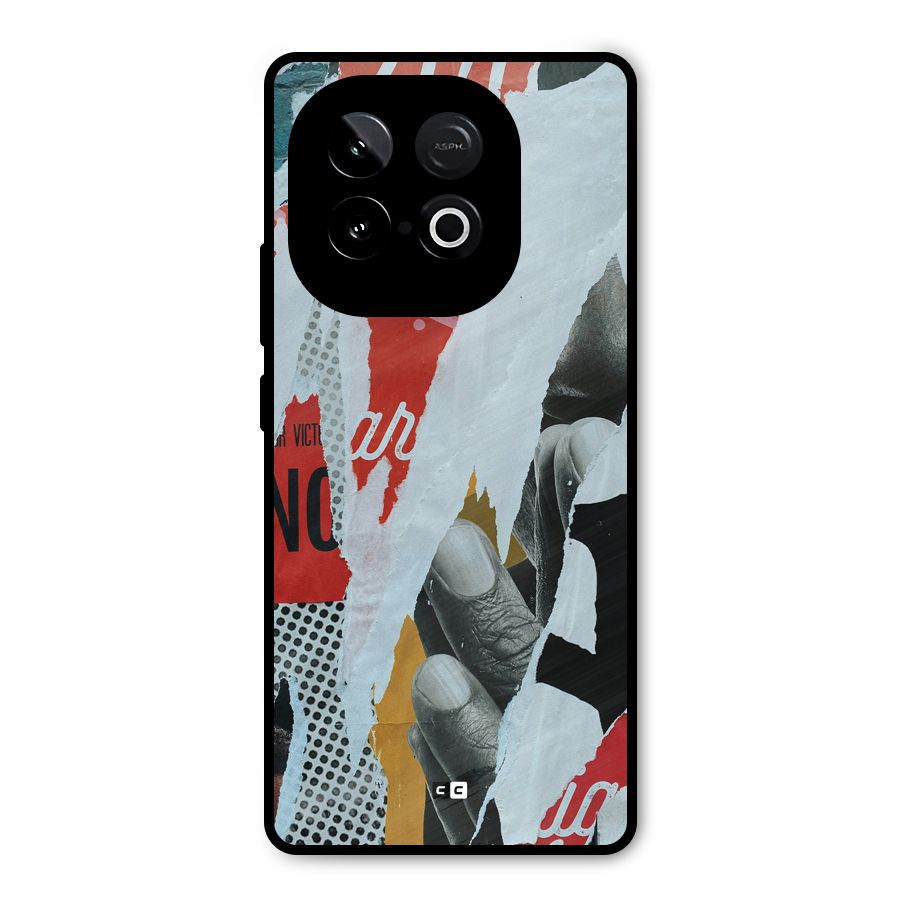 Fabulous Paper Cutout Metal Back Case for iQOO Neo 10