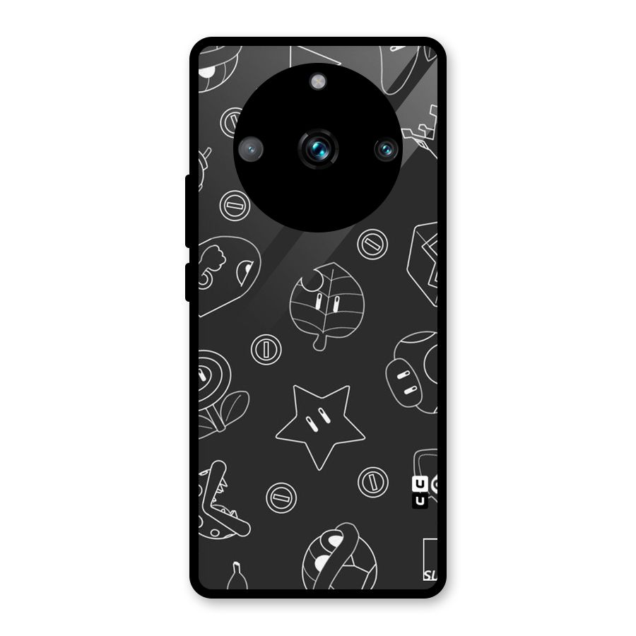 Face Mishchief Glass Back Case for Realme Narzo 60 Pro
