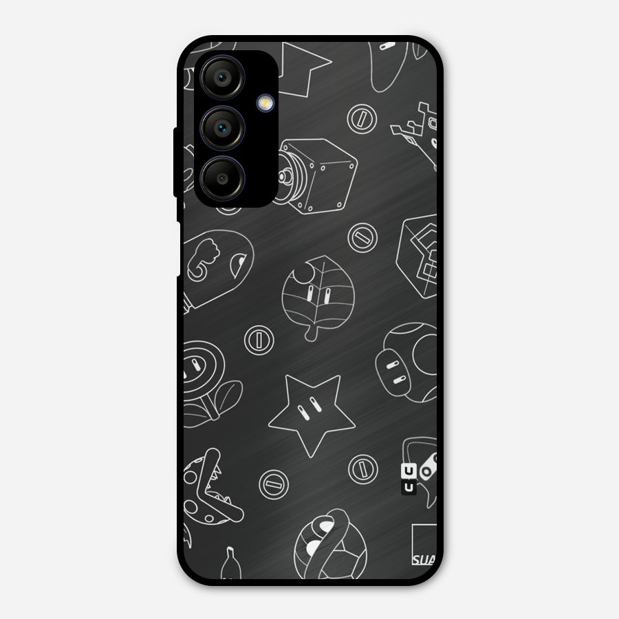 Face Mishchief Metal Back Case for Galaxy A15 5G