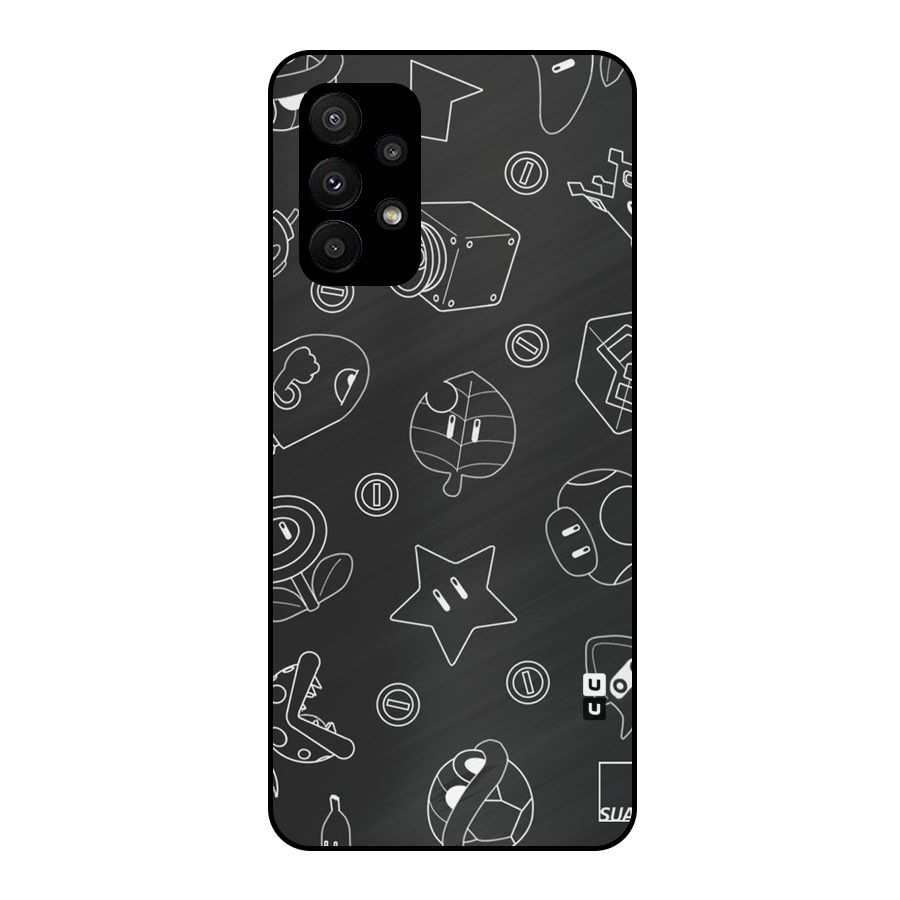 Face Mishchief Metal Back Case for Galaxy A23