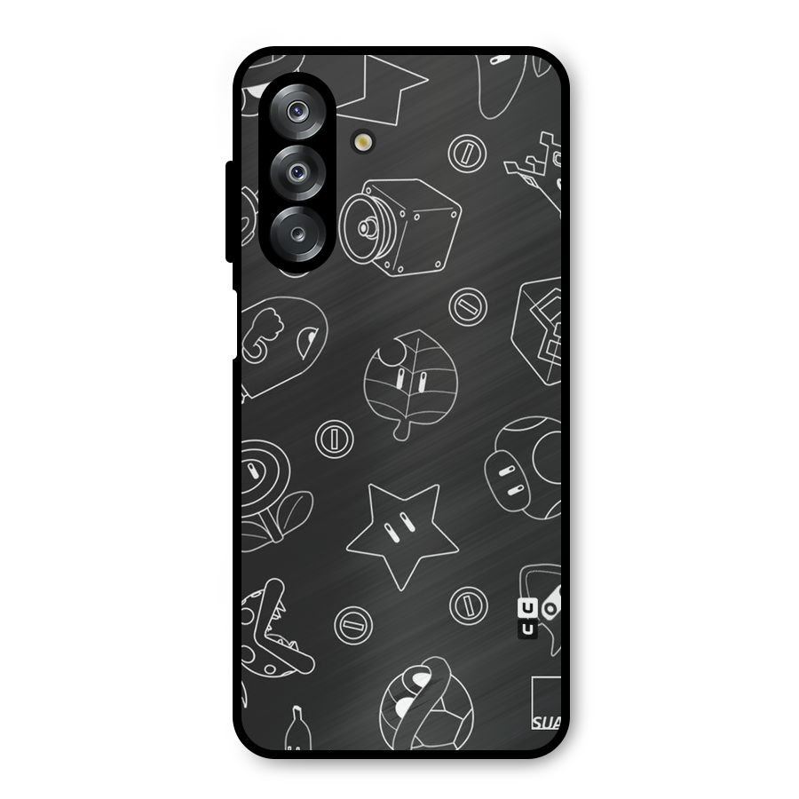 Face Mishchief Metal Back Case for Galaxy A26