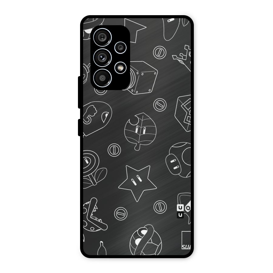 Face Mishchief Metal Back Case for Galaxy A53 5G