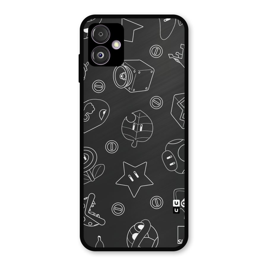 Face Mishchief Metal Back Case for Galaxy F14