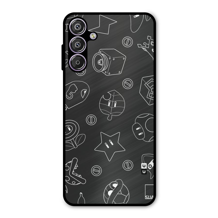 Face Mishchief Metal Back Case for Galaxy F15