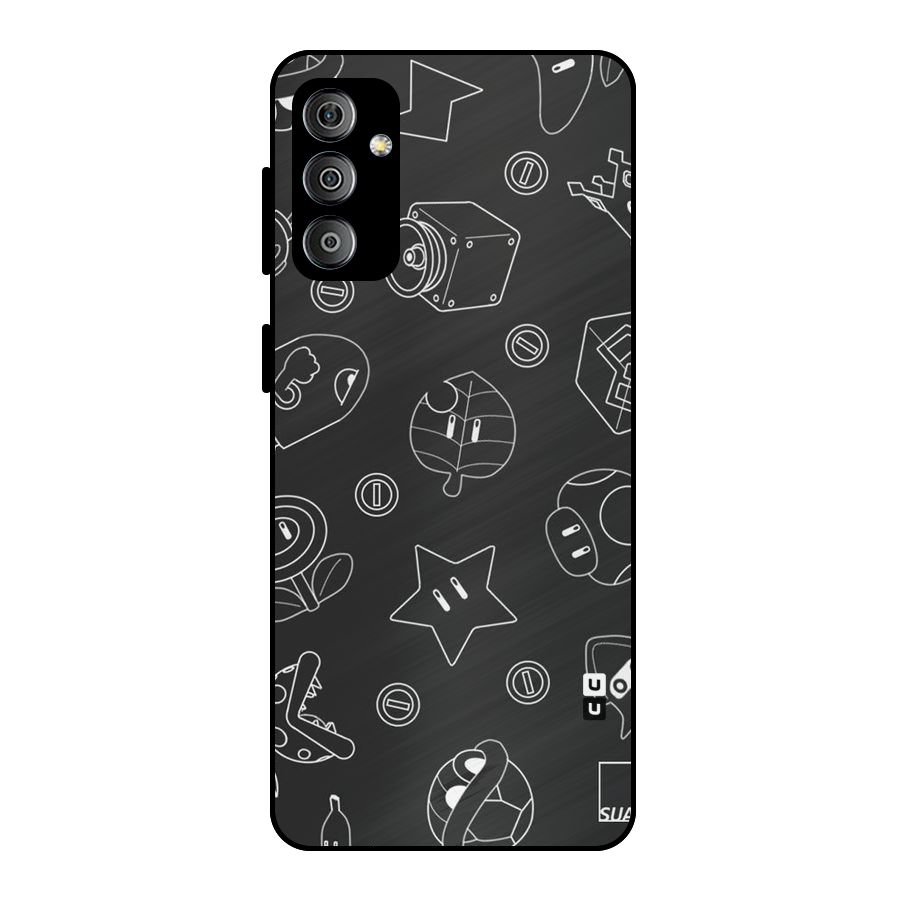 Face Mishchief Metal Back Case for Galaxy F23