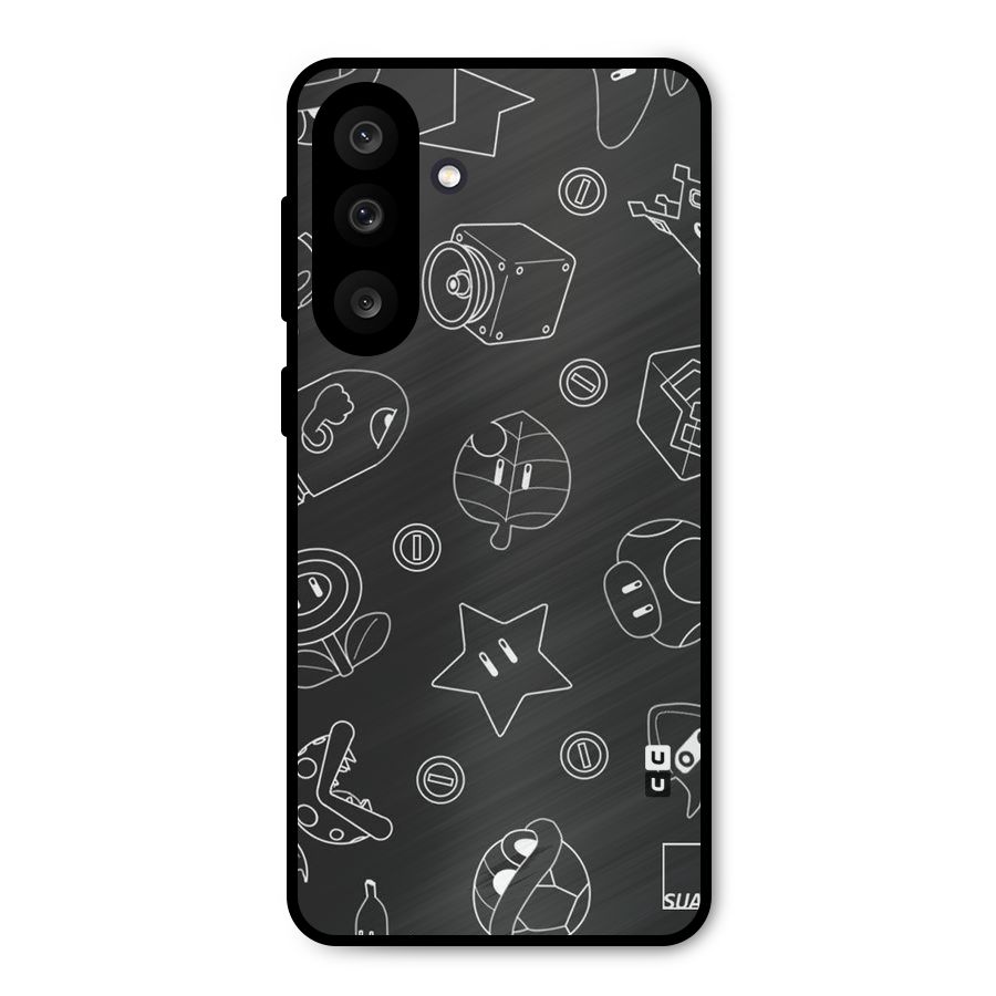 Face Mishchief Metal Back Case for Galaxy F56