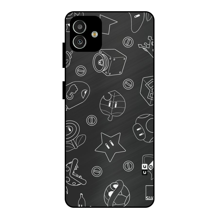 Face Mishchief Metal Back Case for Galaxy M13 5G