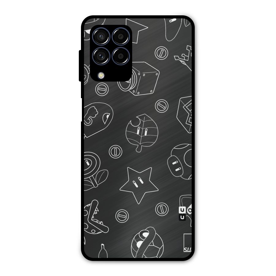 Face Mishchief Metal Back Case for Galaxy M53 5G