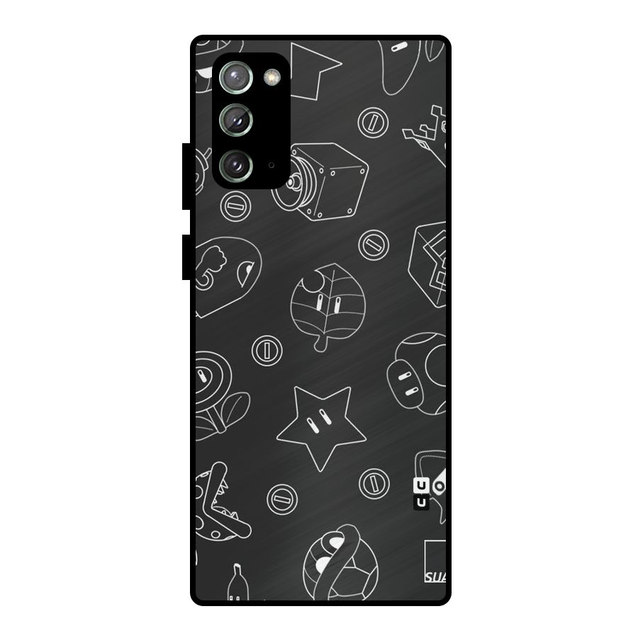 Face Mishchief Metal Back Case for Galaxy Note 20