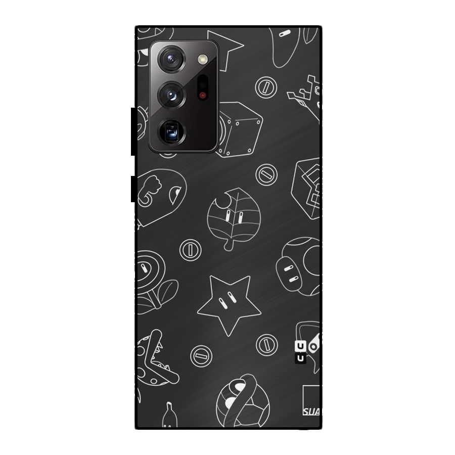 Face Mishchief Metal Back Case for Galaxy Note 20 Ultra