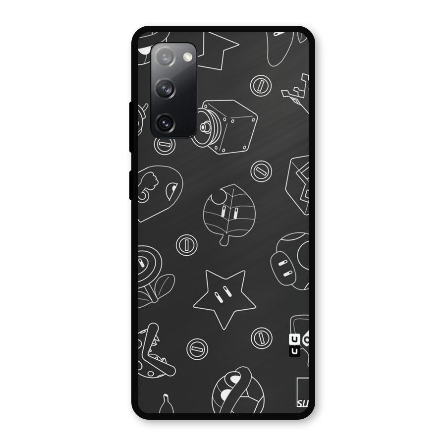 Face Mishchief Metal Back Case for Galaxy S20 FE