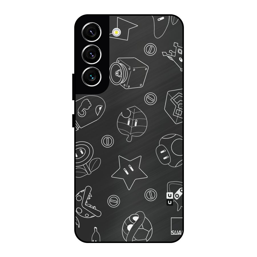 Face Mishchief Metal Back Case for Galaxy S22 5G
